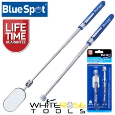BlueSpot Telescopic Inspection Mirror and Magnetic Pickup Tool 2pc Car Mechanics