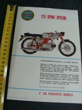 Brochure moto Benelli 125 spor…
