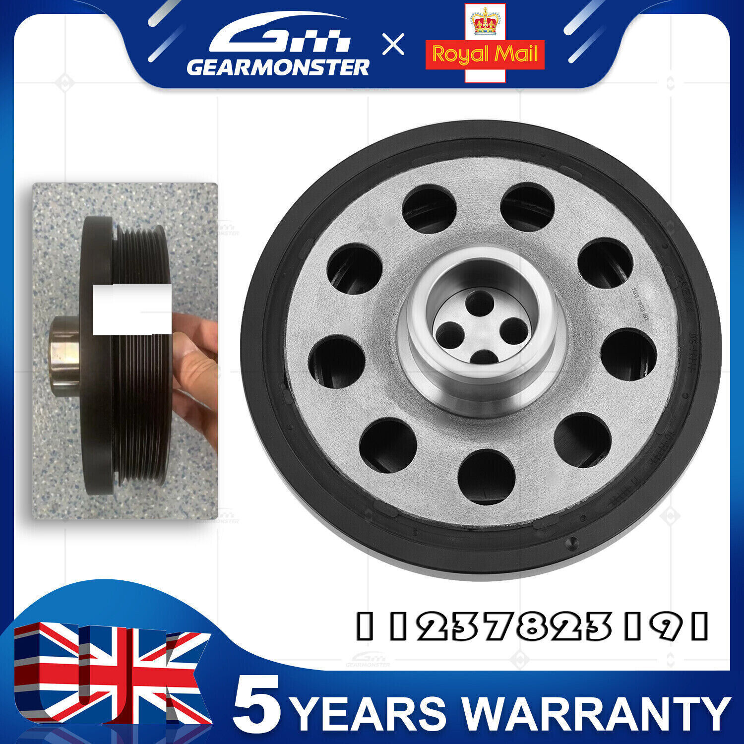 CRANKSHAFT PULLEY FOR BMW 116D 118D 120D 316D 318D 320D 520D E60 N47