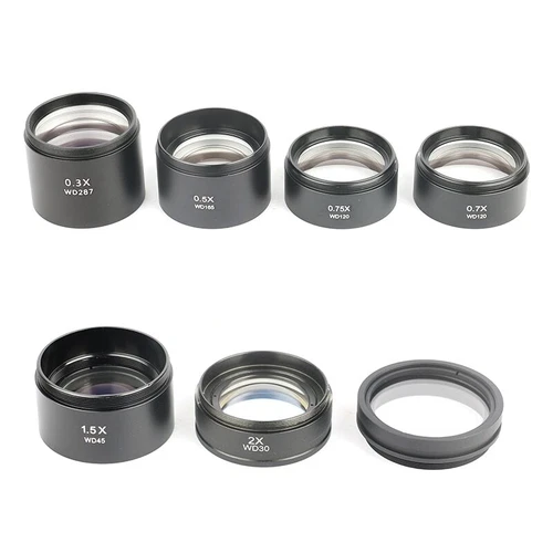 Auxiliary Objective Lens Thread For Zoom Stereo Binocular Trinocular Microscope