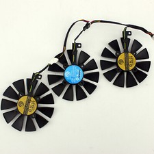 Fan Replacement for ASUS Strix GTX 980Ti GTX 1060 1080 1070 RX 480 VEGA64 VEGA56