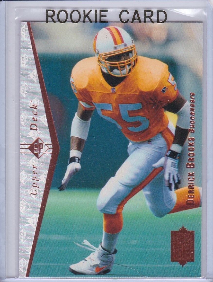 DERRICK BROOKS ROOKIE CARD 1995 Upper Deck SP Football RC Tampa
