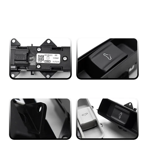 0EM Black Sunroof Glass Switch Button For Audi A6 C7 A7 C8 A4 B9 A5 Q2 - Bild 2 von 3