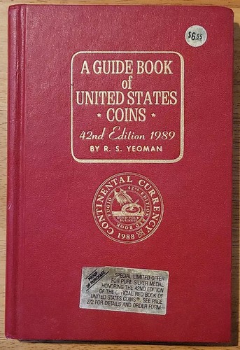 A Guide Book of United States Coins 42nd Edition 1989 by R.S. Yeoman