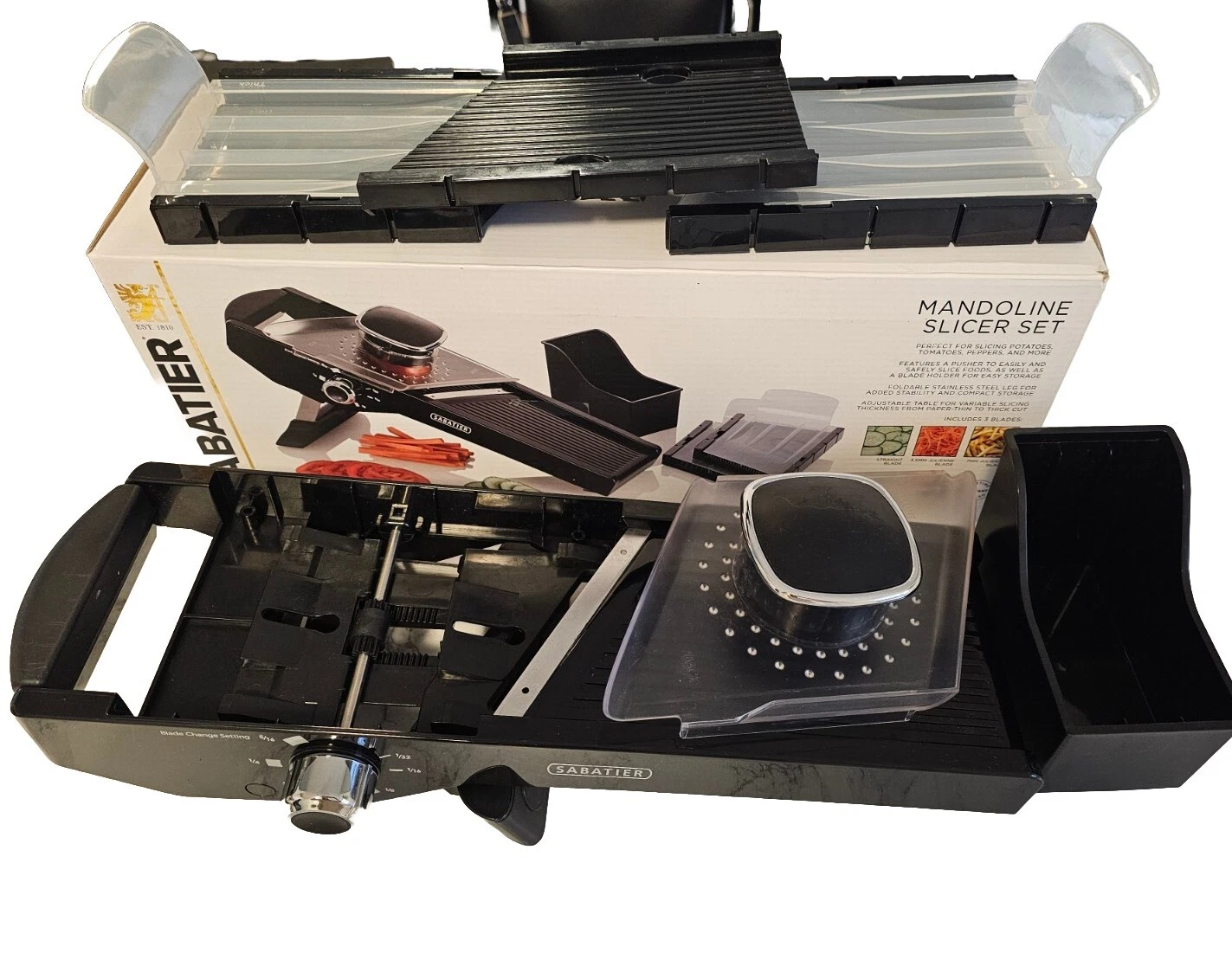 Mandoline Slicer Set Open Box Never Used