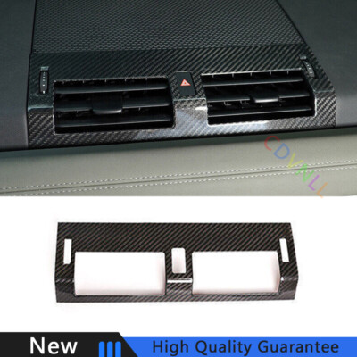 For Land Rover Defender Dry Carbon Fiber  Central Console Air Outlet Vent Cover