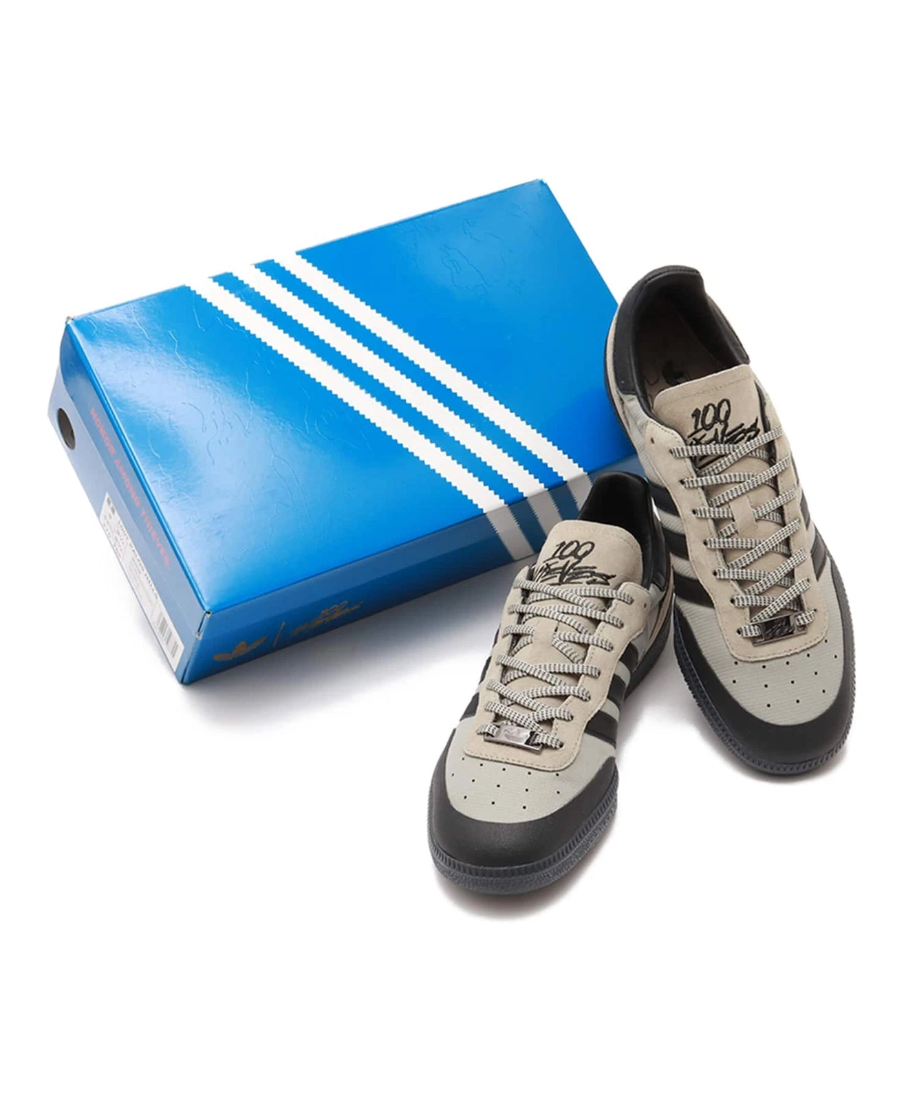 Adidas 100 Ladri Palos Hills Argento Ciottolo Nero Ftwwht JR5536 Uomo Us9.5