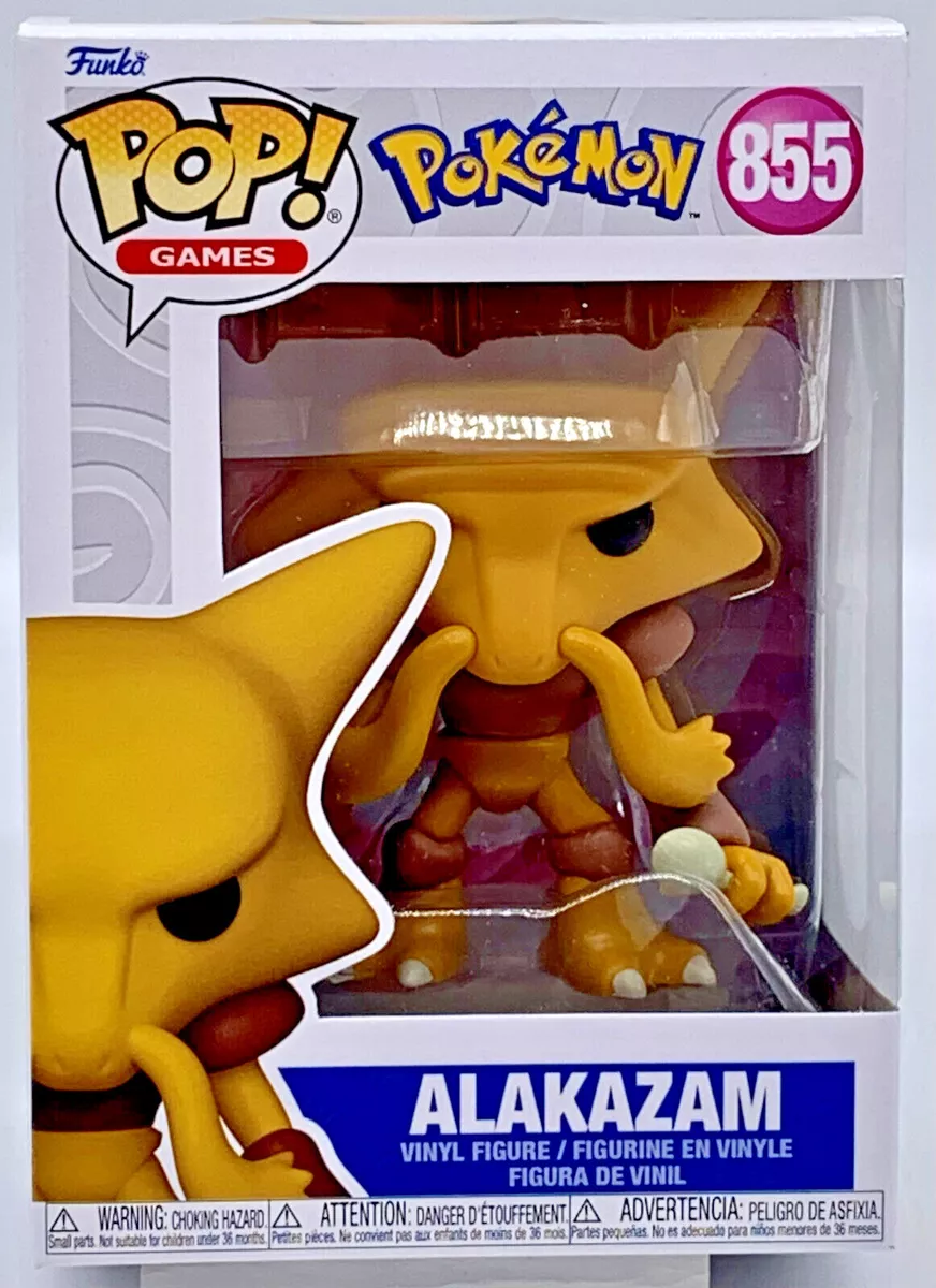 Funko Pop Alakazam 855 (Pokemon) (Games) - Arena Games - Loja Geek