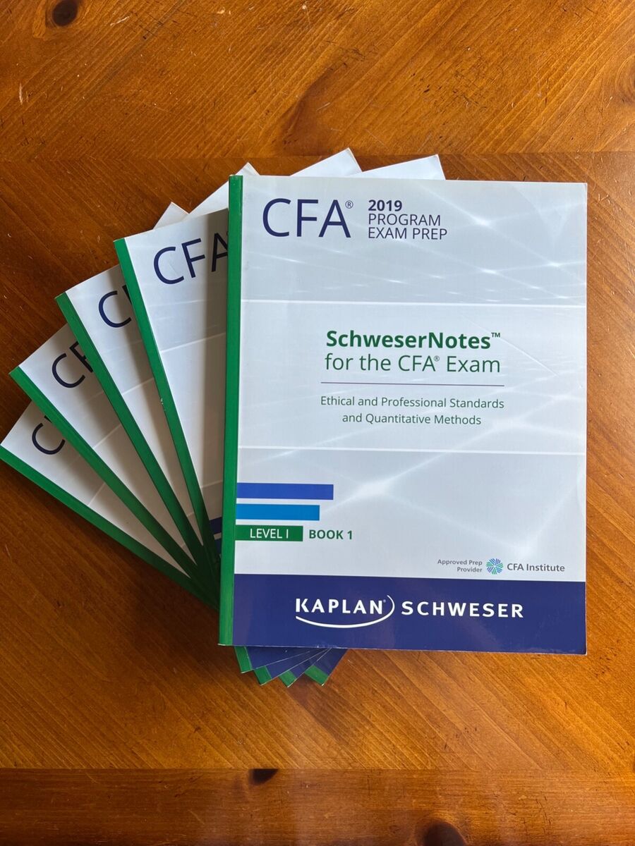 CFA KAPLAN LEVEL1 2019 6冊-