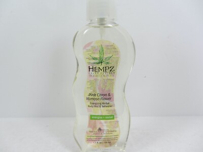 HEMPZ PINK CITRON & MIMOSA FLOWER ENERGIZING HERBAL BODY MIST & REFRESHER