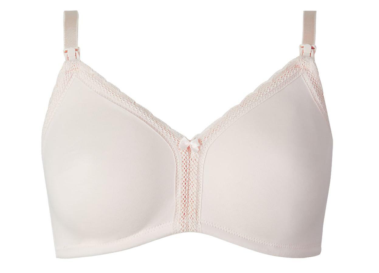 M&S Maternity Spacer NonWired TShirt Nursing Bra 3240 BG eBay