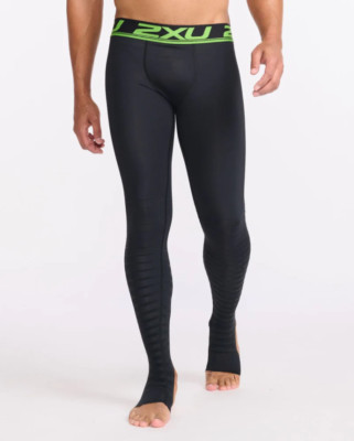 GENUINE || 2xu Compression Power Recovery Tights (Black/Nero)