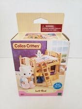 New in package Calico Critters girls Loft Bed Original Version
