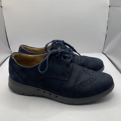 CLARKS Artisan UNSTRUCTURED Women's Blue Suede/Leather