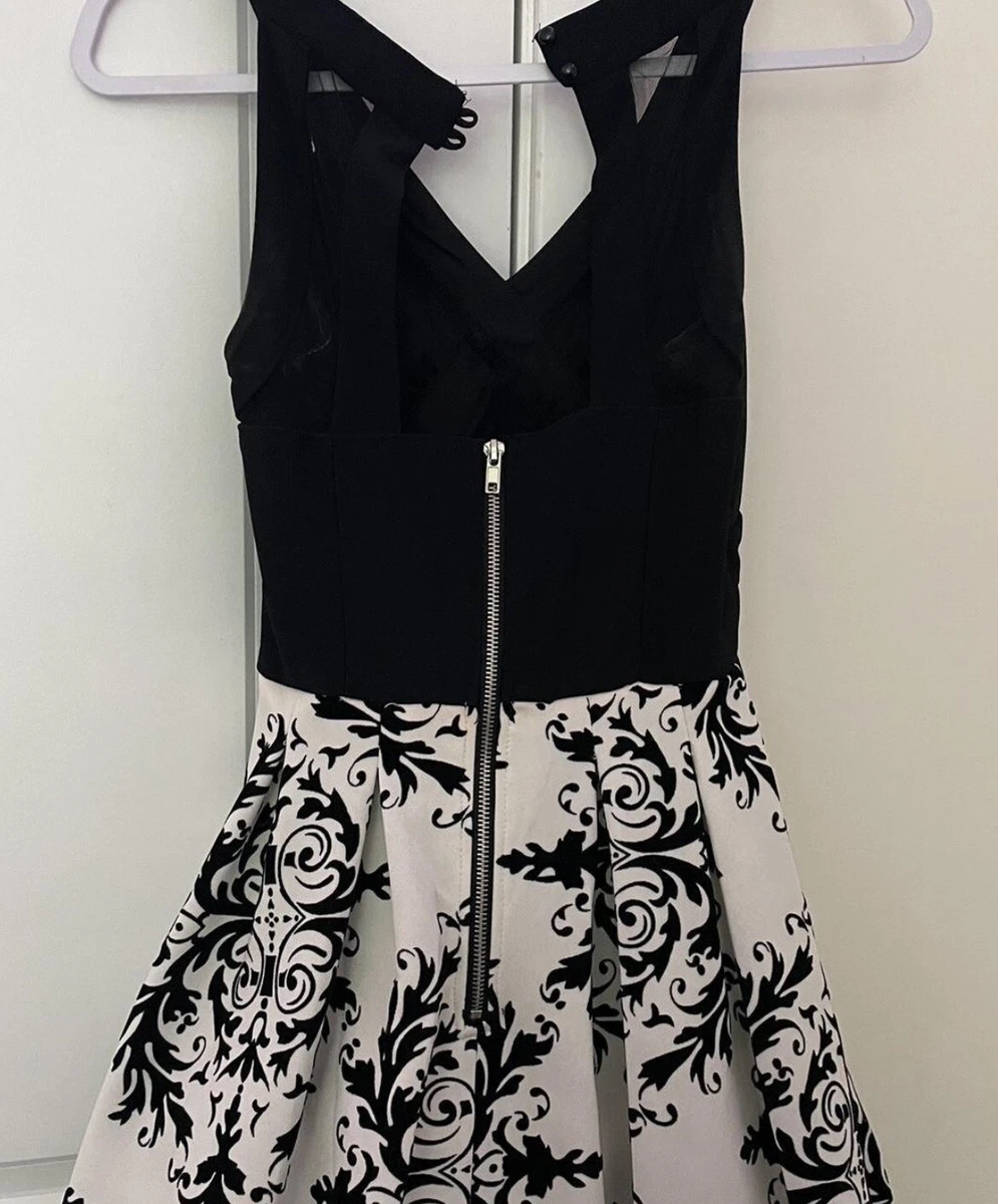 Macy's black and white formal best sale dresses