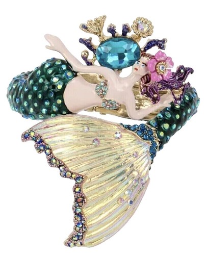Betsey Johnson Christmas Light Cuff Bracelet JIngle Bells  display picture 1