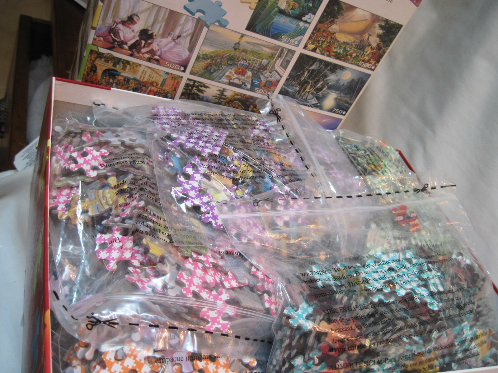 Puzzlers Collection Set New Artistic Puzzlers Collection 10 Deluxe Puzzles in Sealed Packages ...