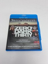 Zero Dark Thirty Blu-ray DVD 2013 Combo Pack Kathryn Bigelow Jessica Chastain