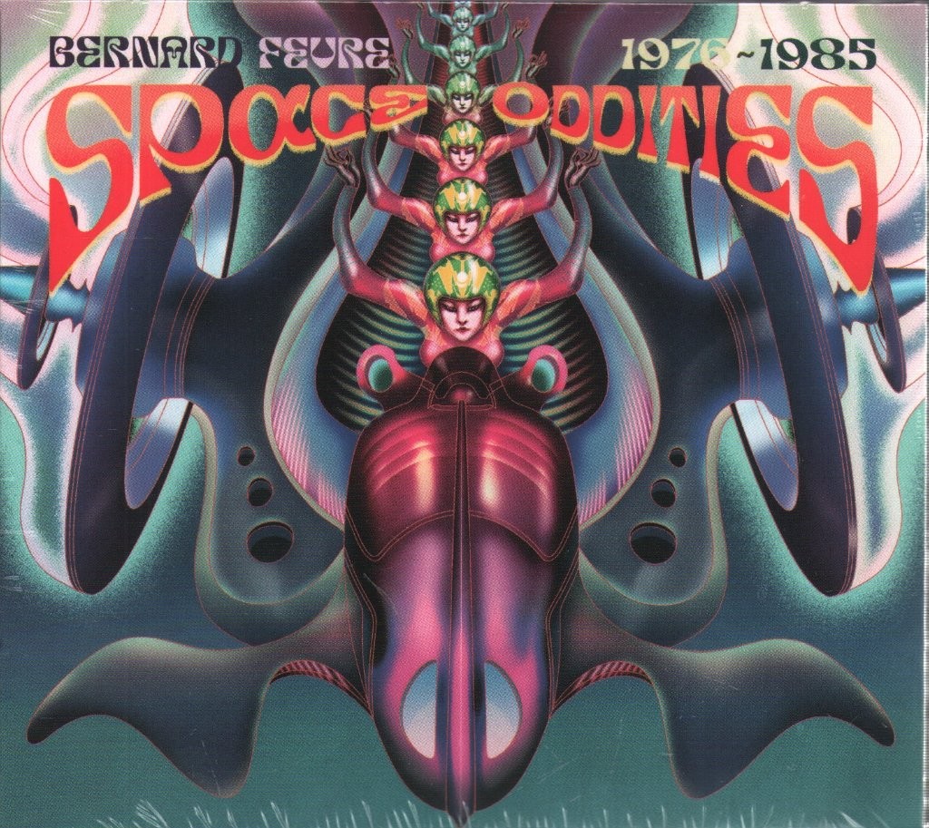 Bernard Fevre Space Oddities 1976-1985 CD Europe Born Bad 2024 in digipak with