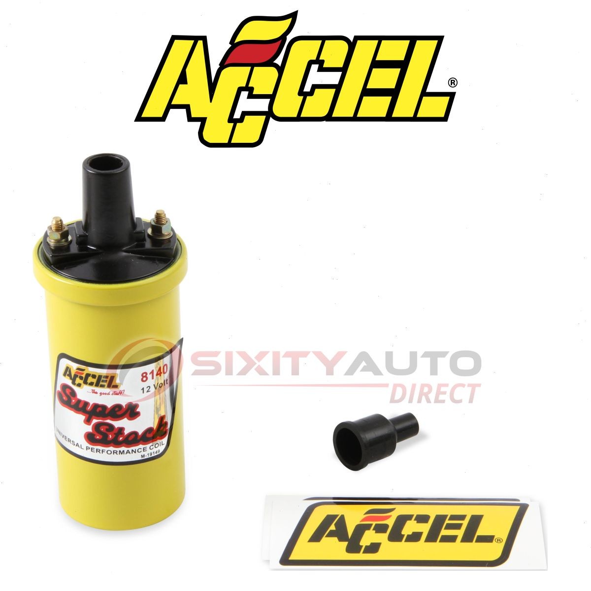 ACCEL Ignition Coil for 1959-1969 American Motors Rambler 3.3L 3.8L 4.7L bw