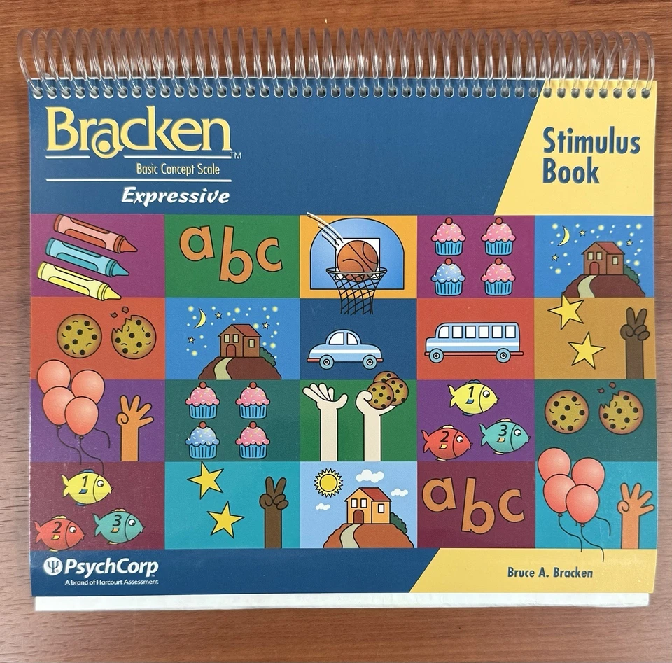 Bracken Basic Concepts Scale 3 Expressive Language Speech SLP Test Assessment - Image 3 of 4