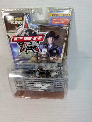 Micro Icons PBR 2004 Series 1 Brendon Clark New Sealed Rodeo Flawed PKG