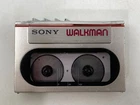 Vintage Sony WM-10 Walkman Stereo Cassette Player Red
