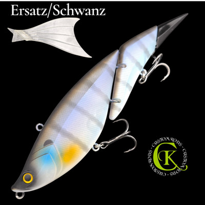 Swimbait UV Hardbait Twitchbait Glider Wobbler Runner Jerkbait Kunstköder Barsch