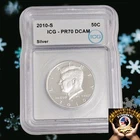 2010 S Kennedy Half Dollar Silver PR70 DCAM ICG, Needs A New Home 🏡