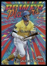 2025 Topps Chrome Logofractor Edition #PP-2 Jarren Duran Power Players Refractor