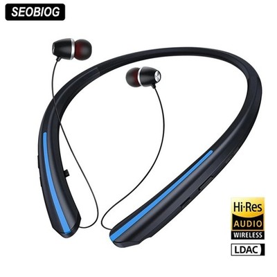 Bluetooth Neckband Wireless Headphones Mic Headset Stereo Earbuds Earphone