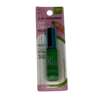 LA Colors Nail Art Detail Brush Green Precision Design Tool