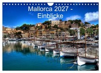 Mallorca 2027 - Einblicke (Wandkalender 2027 Din A4 Quer), Calvendo Monatskalend