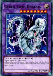 Cyber Twin Dragon (LEDD-ENB26) - Common - 1st Edition