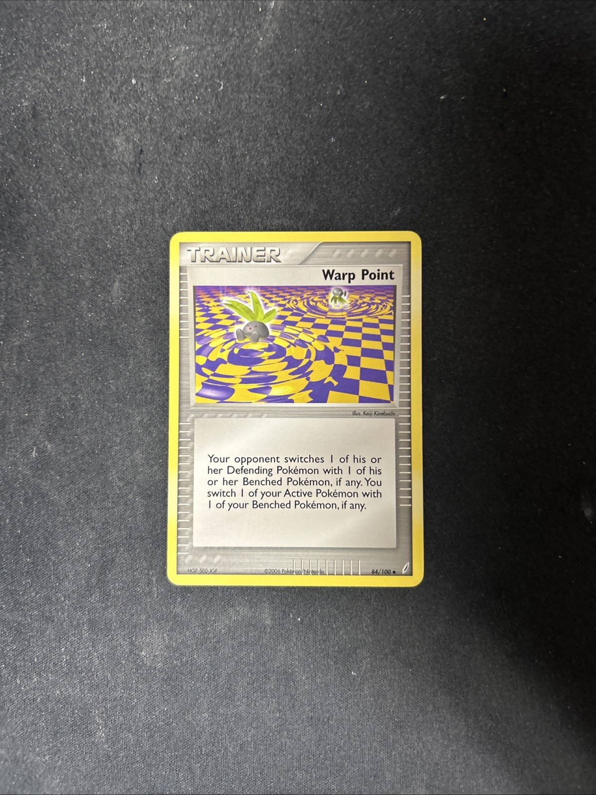 WARP POINT - 84/100 - Crystal Guardians - Pokemon Card - 2006