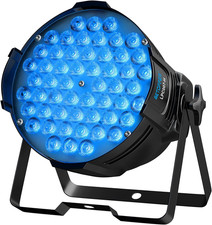 DJ Lights DMX, 54X3W RGBW LED Par Light, Stage Lights Sound Activated