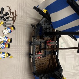 Vintage Lego 6274 Pirates Caribbean Clipper Ship Complete With Manual 