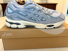 ASICS GEL-NYC Mens US 12 Low Top Sneakers Dolphin Grey/Fjord Grey 1203A739-400