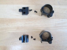 Weaver 1" Low Pivot Scope Rings 114 119 Bases Savage 99 Rifle