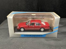 Minichamps 1/43 Mercedes E-Class Saloon 1993 imperial red Minicar