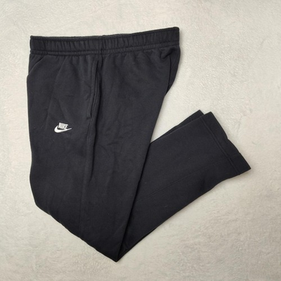 #ad #ad Nike Pants Mens Medium Black Club Fleece Sweatpants Training Track Gym BV2707 $29.99