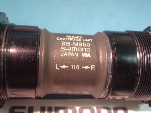 Shimano XTR BB-M950 MTB Sealed NEW/NOS Bottom Bracket-V1 Octalink- 68/73x116MM