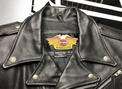 ジャケット・アウター Harley-Davidson Leather Riders Jacket Harley-Davidson Riders jacket size:M Black Cowhide leather EX