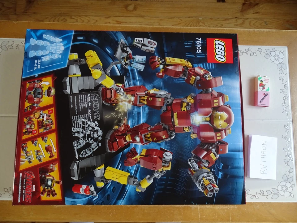 BOITE LEGO NEUVE - SEALED BOX  MARVEL 76105 THE HULKBUSTER ULTRON EDITION - Photo 2/4