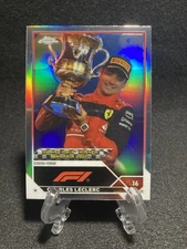 Charles Leclerc 2023 Topps Chrome Formula 1 #144 Refractor Scuderia Ferrari