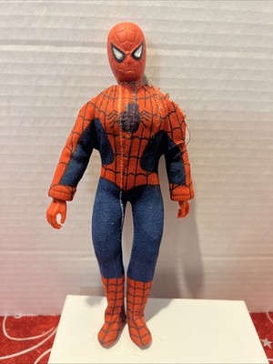 Vintage Mego Corp 1974 Spider-Man Poseable 8  Action Figure Ripped Left Sleeve