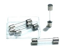 LOT OF 5 AGC-10 BUSS BUSSMANN 250V FUSES