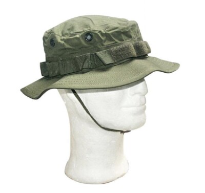 TACGEAR Nyco Boonie Spezialkräfte Oliv Grün Outdoor Mütze Cap S / Small