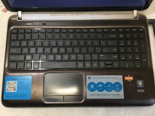 HP PAVILION DV6 - BOOTS TO BIOS - AMD A8 - 6GB RAM - READ DESCRIPTION - BB - Picture 3 of 7