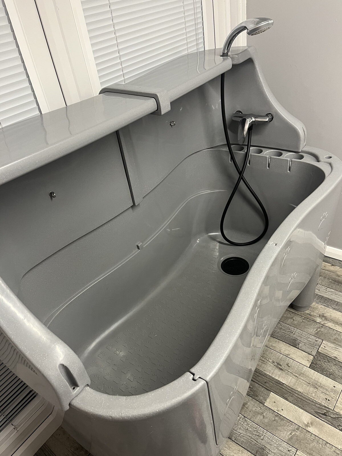 PROFESSIONAL DOG GROOMING BATH WITH SPLASHBACK eBay